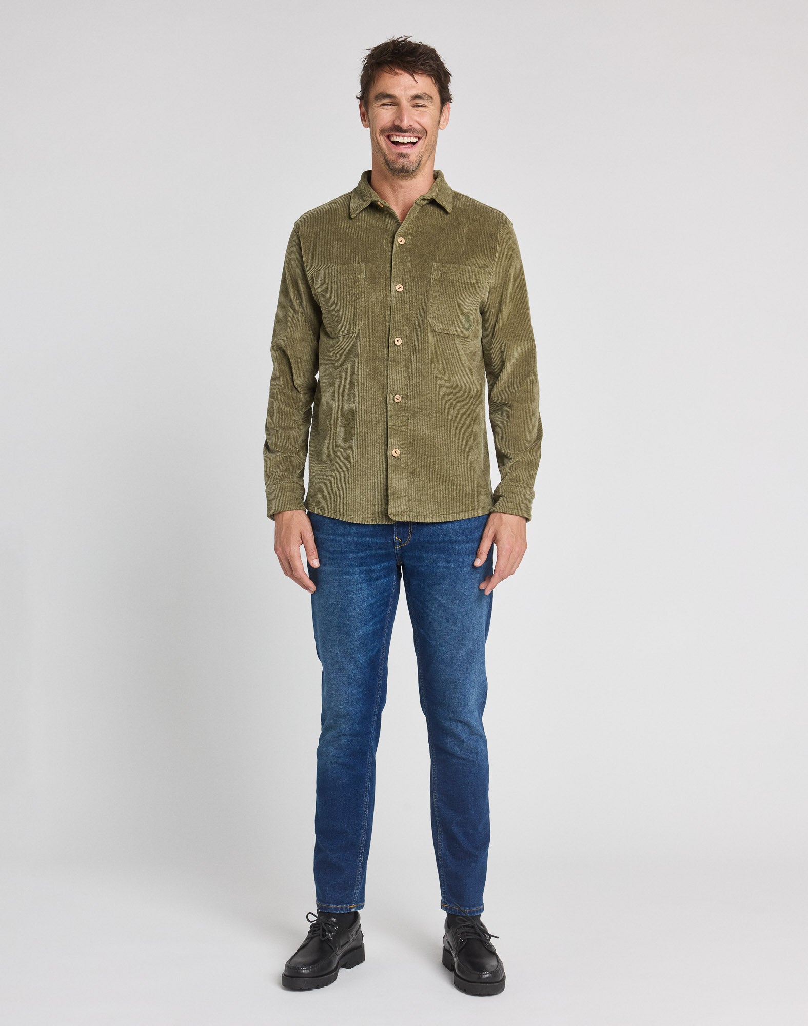 SURCHEMISE VELOURS GREEN, PULLIN