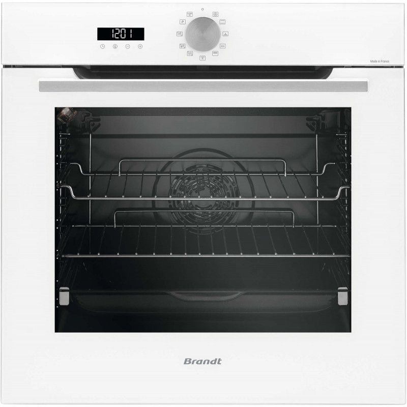 Fours encastrables multifonction 73l 3385w 59.2cm blanc Brandt | La Redoute