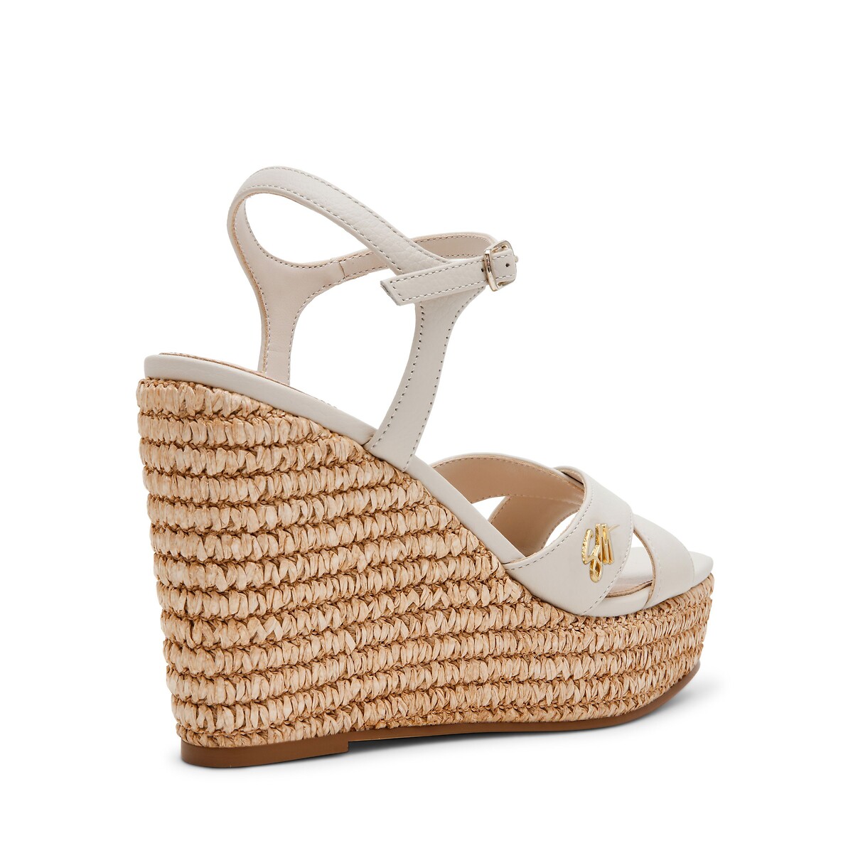 Steve Madden Sandalias de cuña de piel Cylo-E — photo 3