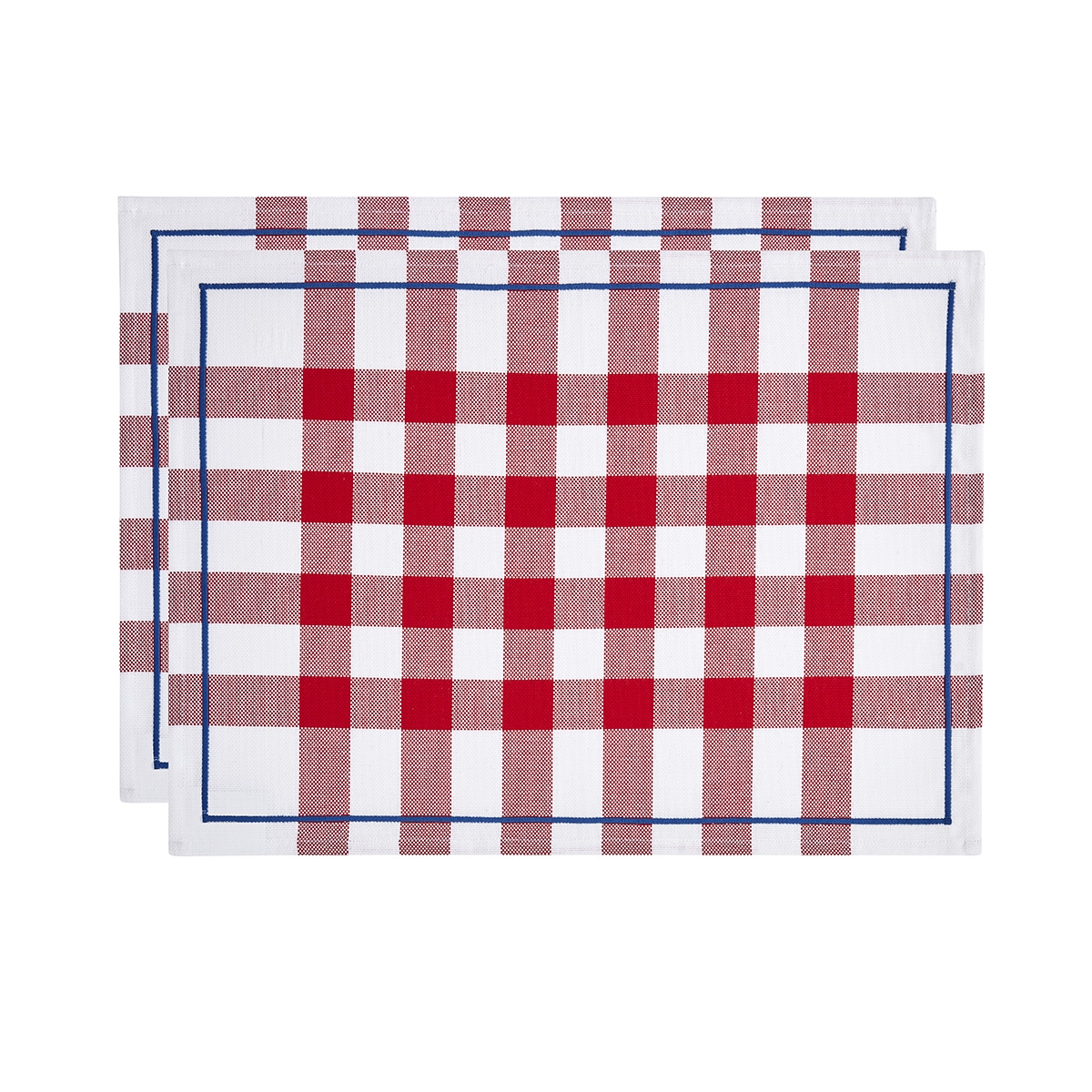 Lot de 2 sets de table en Coton, BISTROT FRANÇAIS, LE JACQUARD FRANCAIS
