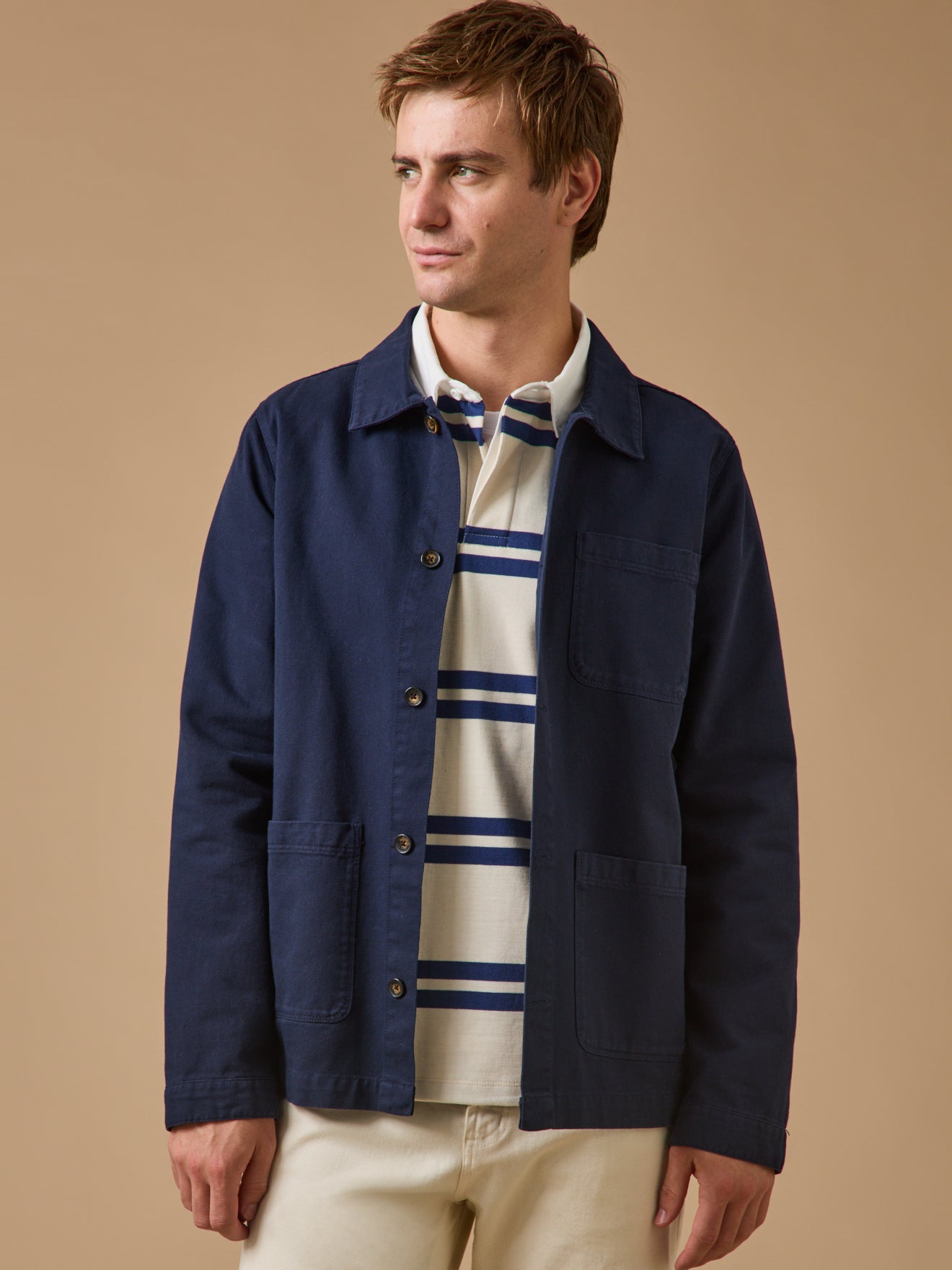 Veste worker  twill coton recyclé, CYRILLUS