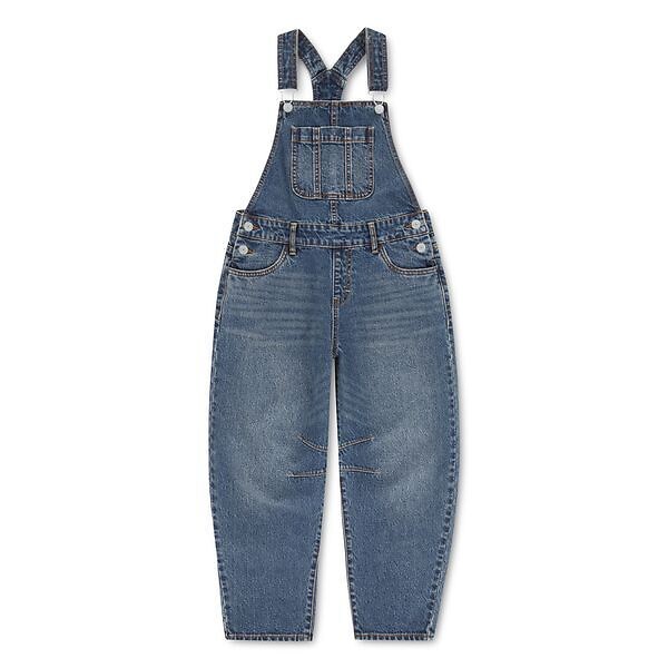 Salopette en denim, bretelles ajustables, jambes larges, LEVI'S KIDS