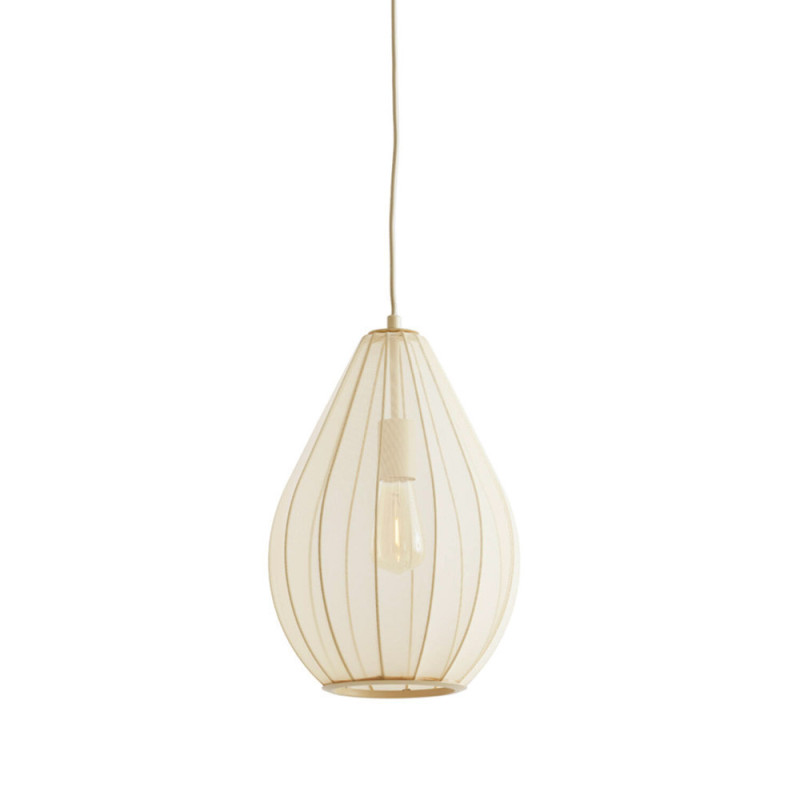 Suspension textile sable D28 Itela, MILLUMINE