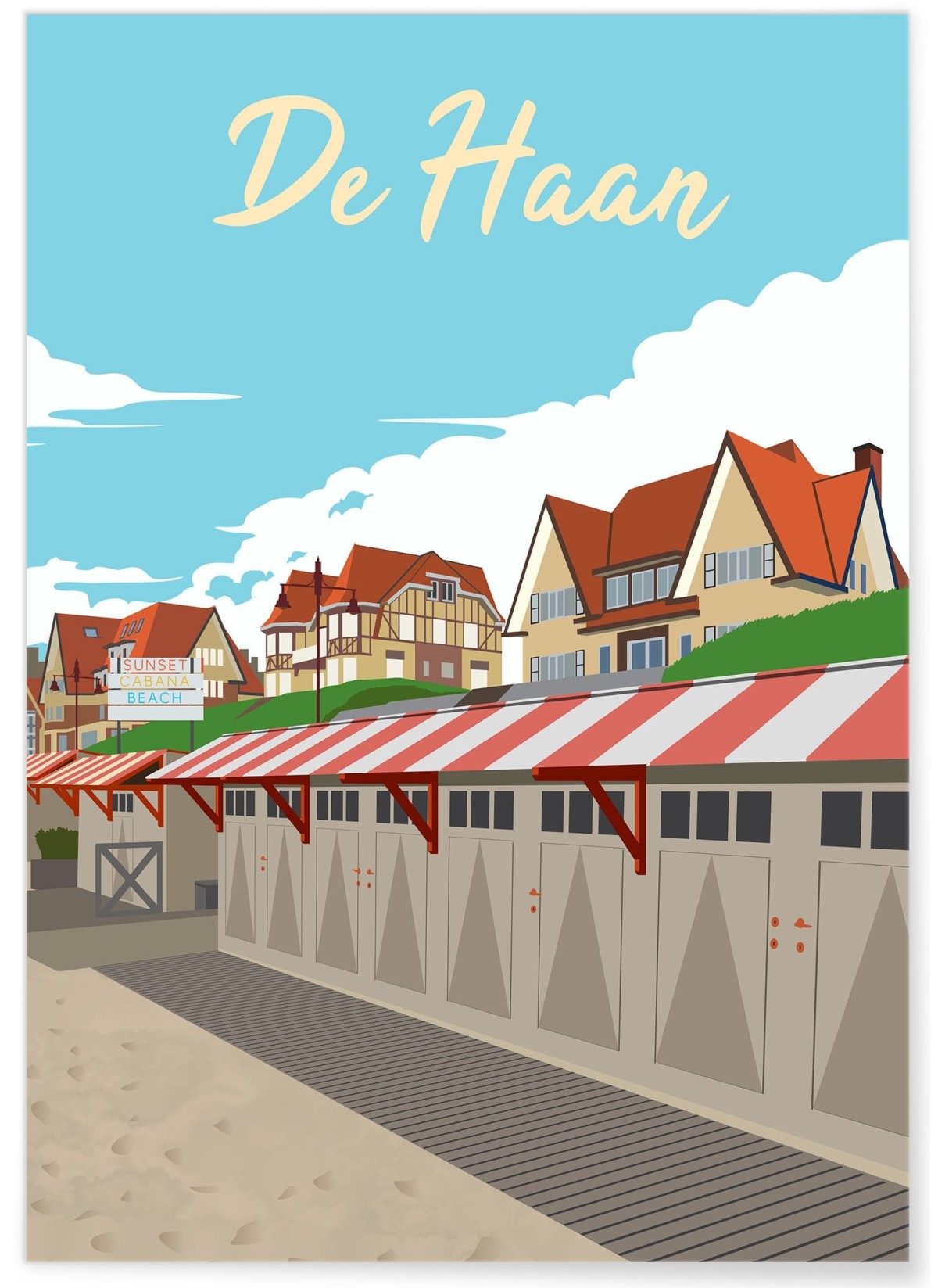 Affiche ville De Haan, L'AFFICHERIE