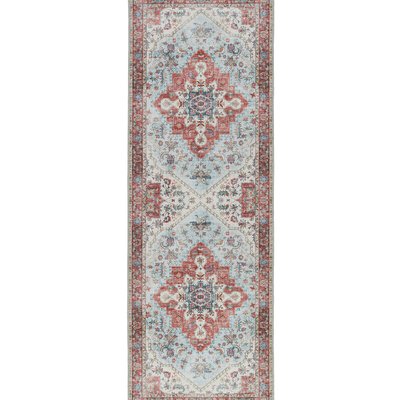 Marrakesh Style Traditional Machine Washable Runner Rug - 67x200cm SO'HOME