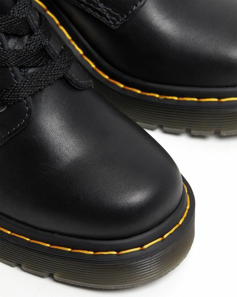 Dr. Martens Botines con cordones y tacón Jesy en piel con acabado satinado — photo 6