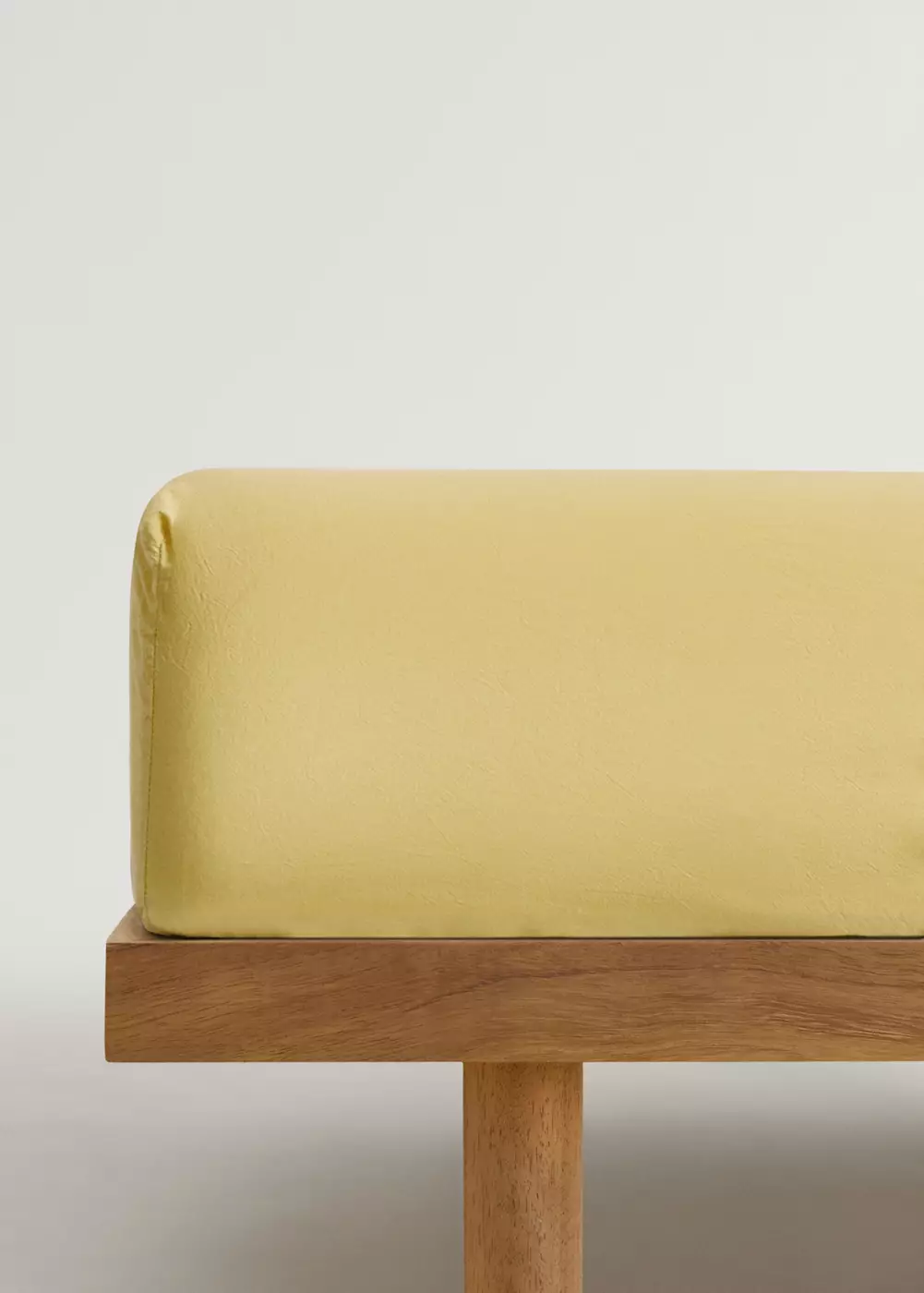 Drap-housse enfant coton lavé lit 90 cm, MANGO HOME