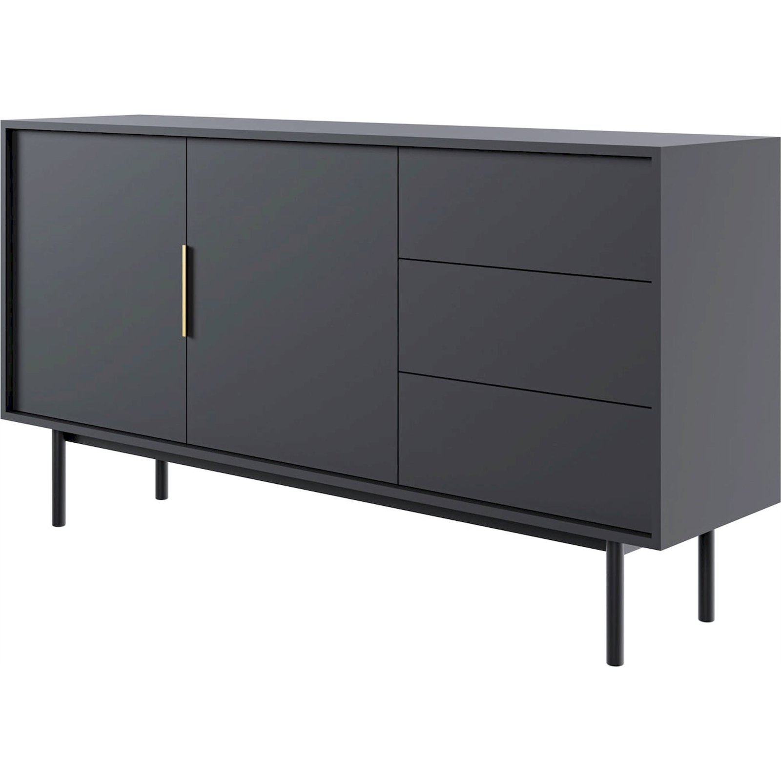 Commode 2 portes et tiroirs collection VIVIARO, RECOLLECTION