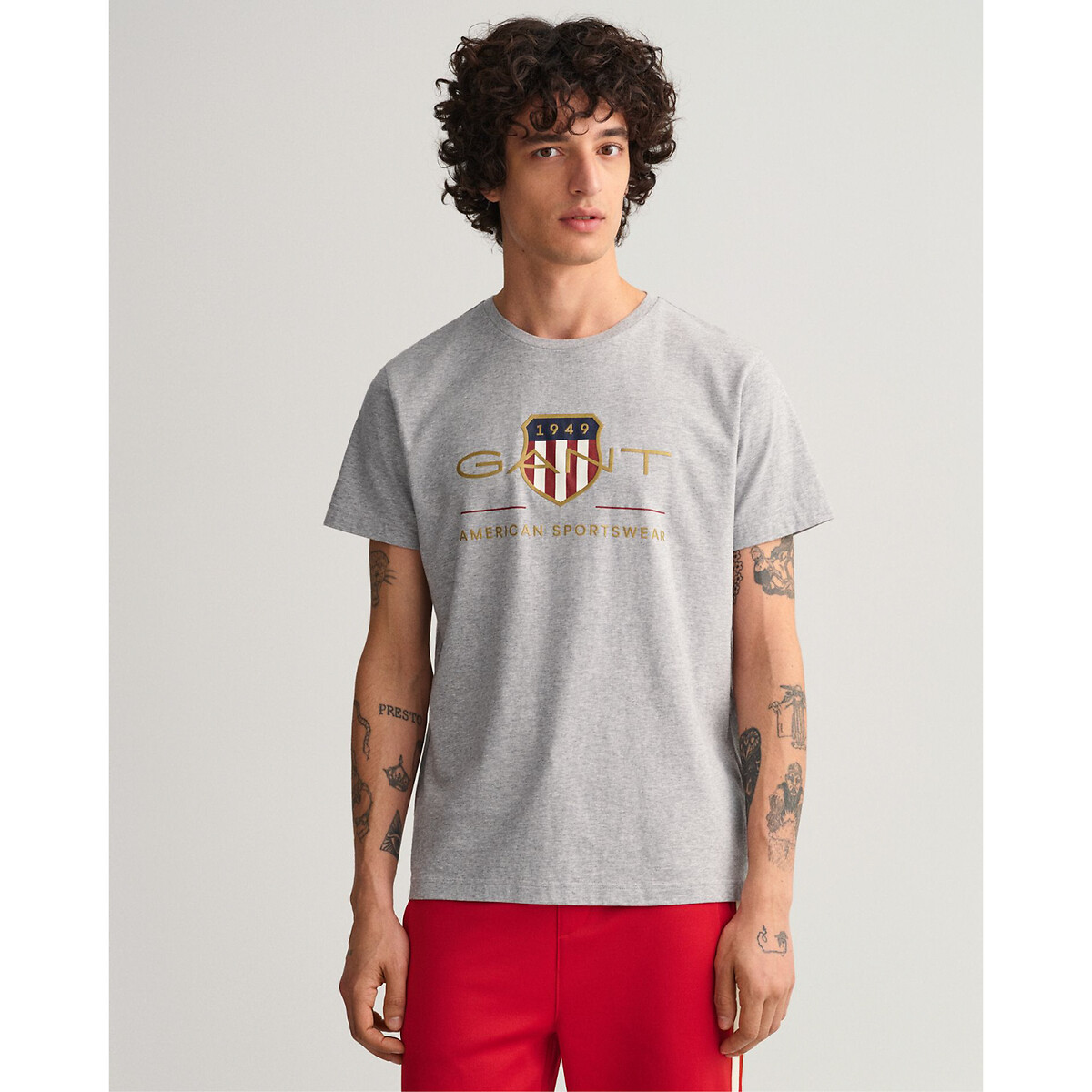 Gant crew clearance neck t shirt