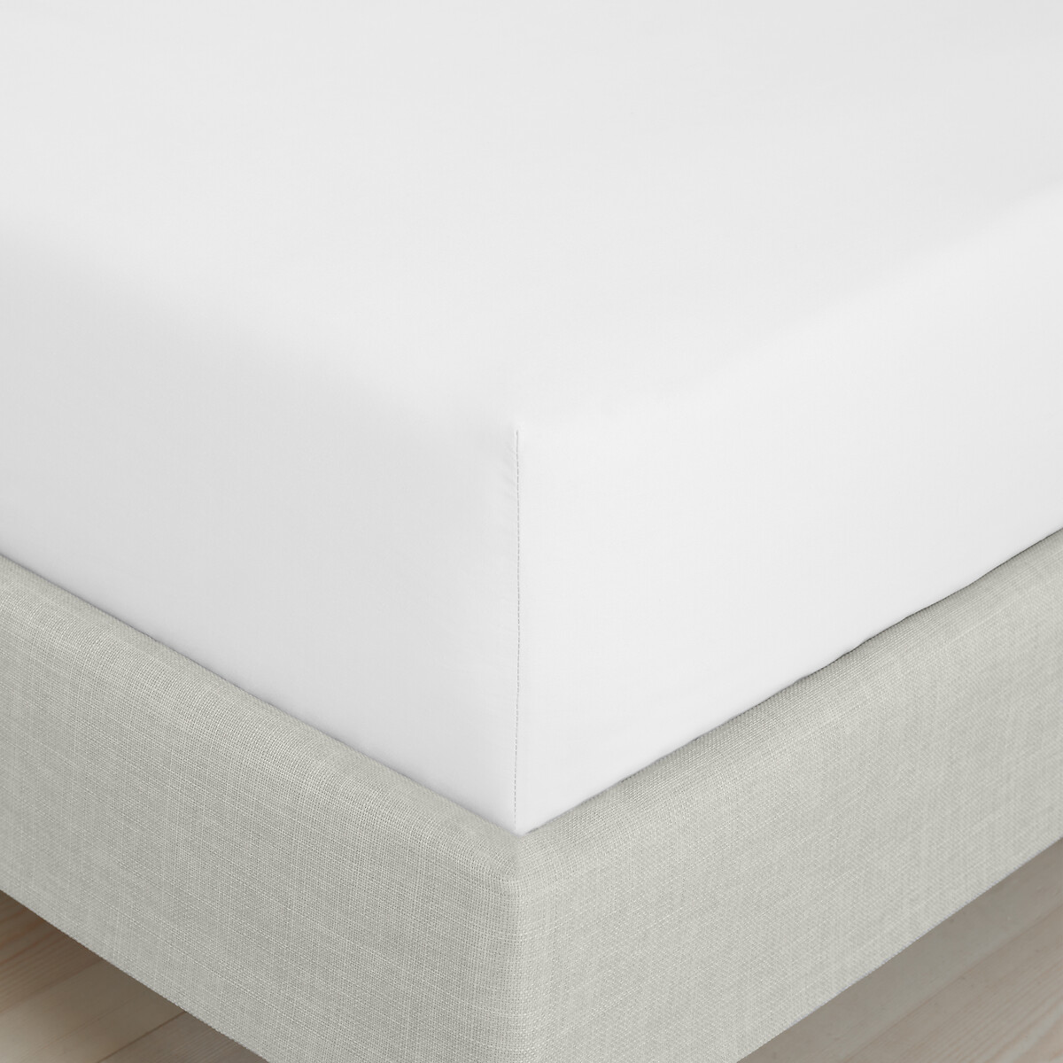 200 Thread Count Cotton Percale Deep Fitted Sheet, BIANCA FINE LINENS