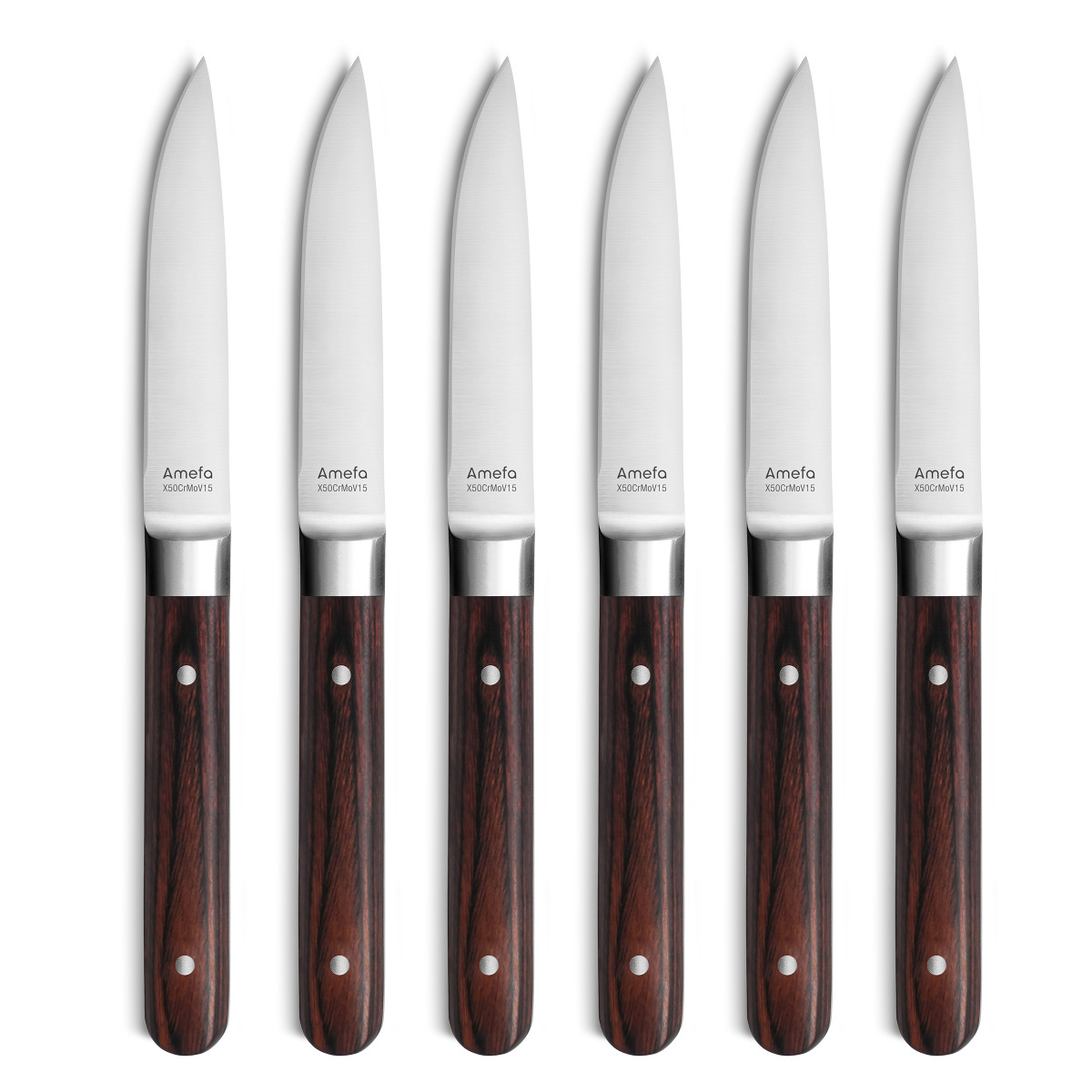Coffret 6 couteaux steak - FUSION, AMEFA