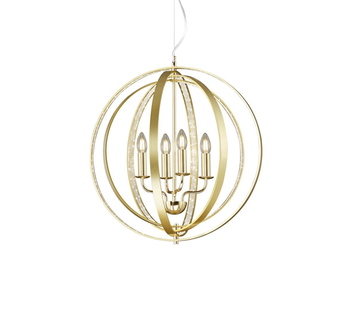Suspension en métal design, D.56 , CANDELA, TRIO