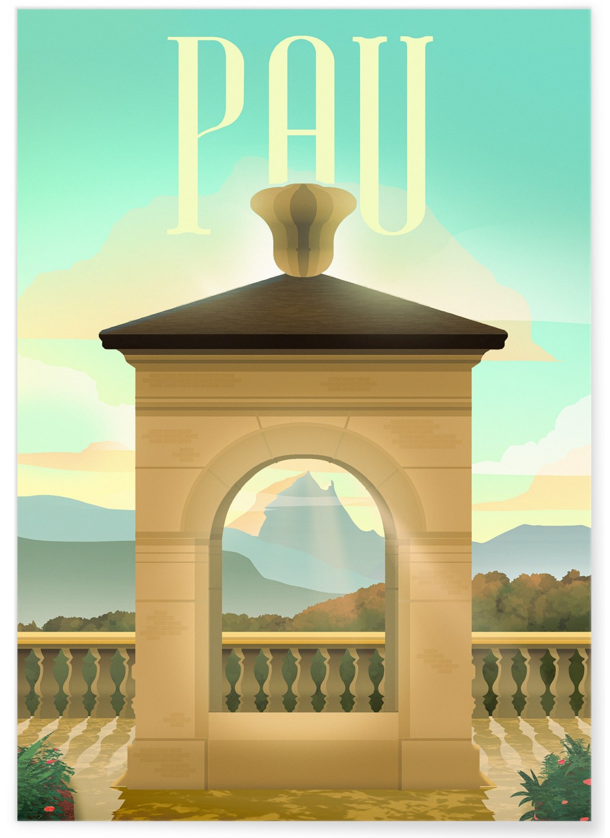 Affiche ville Pau, L'AFFICHERIE