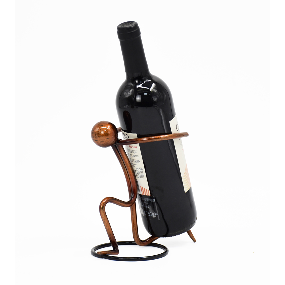 Porte bouteille figurine 18x18x10 cm, TABLE PASSION