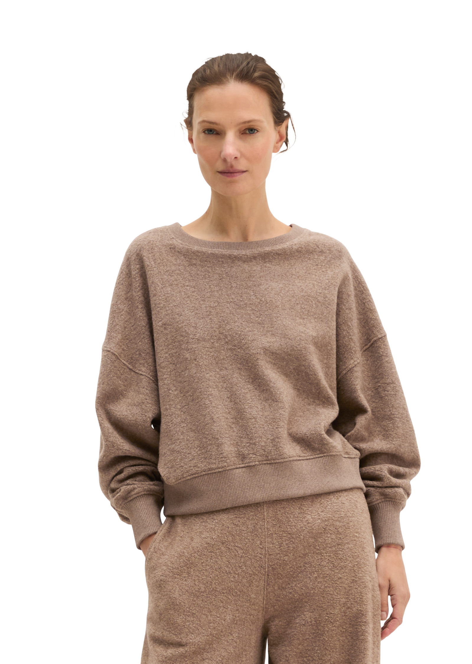 Sweat-shirt oversize en molleton épais, MARC O'POLO