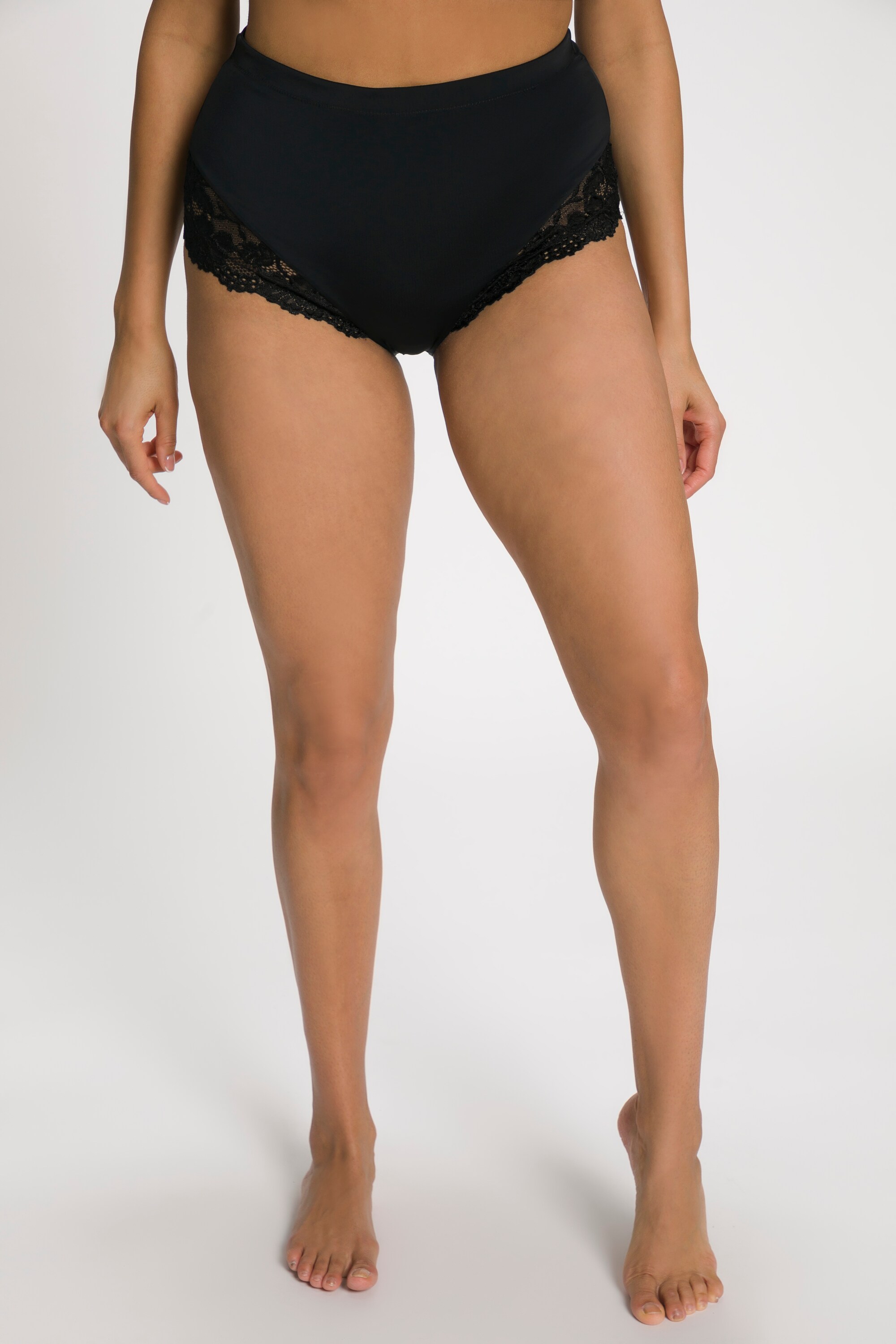 Culotte midi, dentelle transparente, ULLA POPKEN