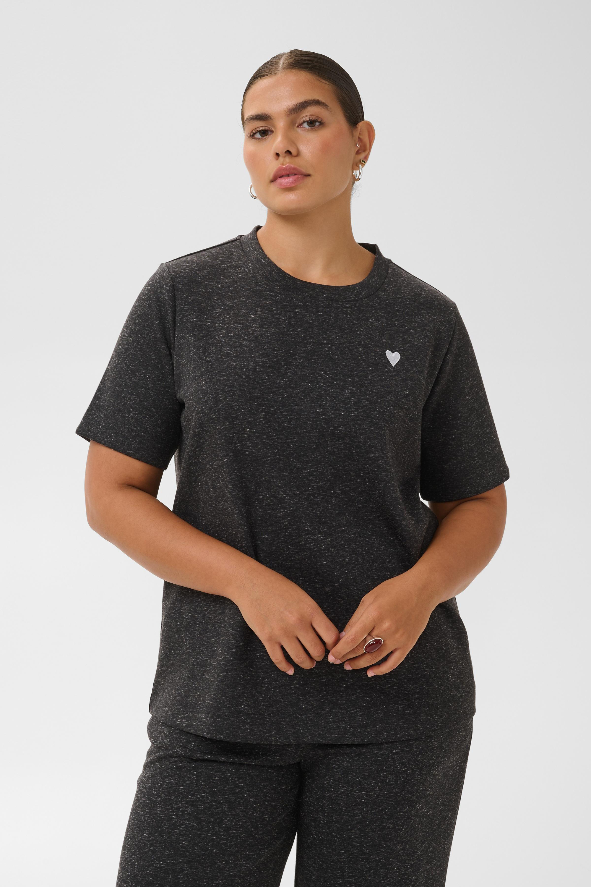 T-shirt, KAFFE CURVE