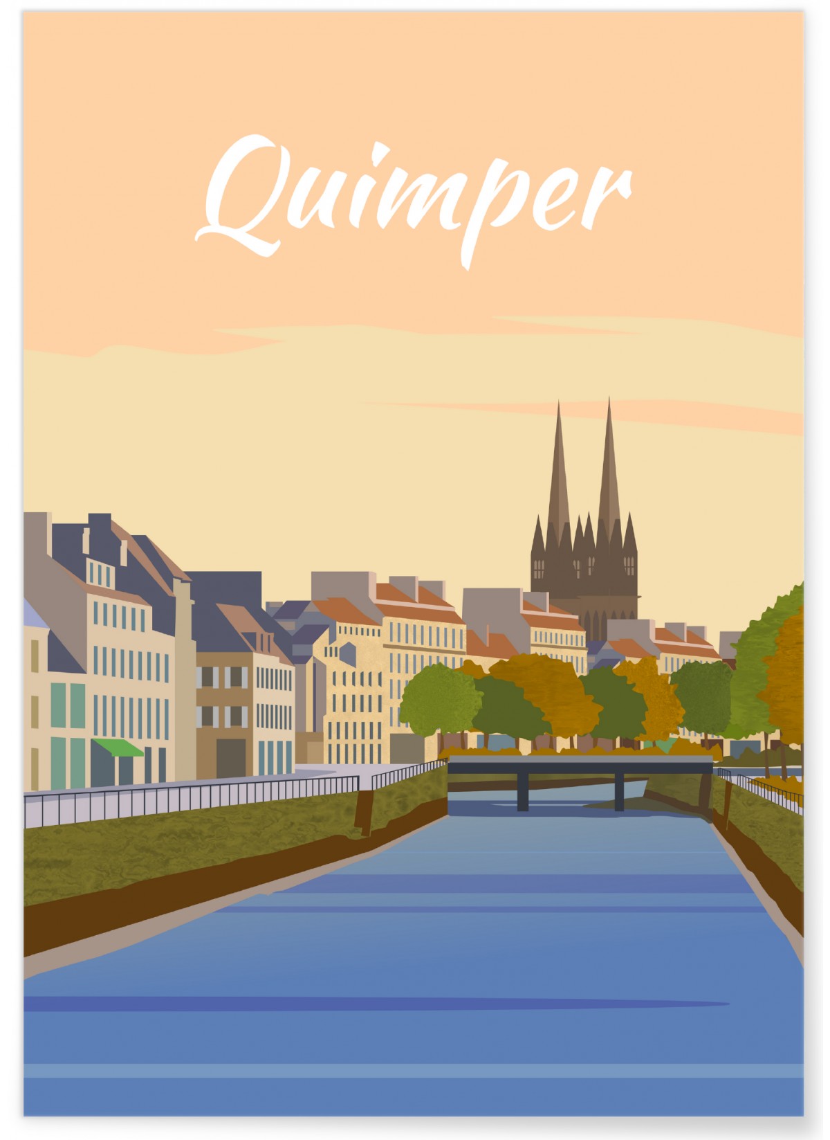 Affiche ville Quimper, L'AFFICHERIE