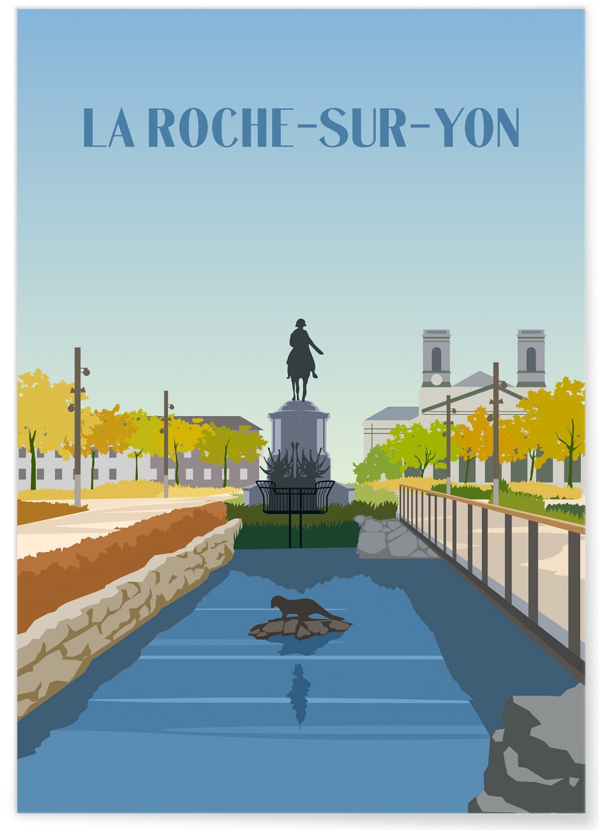 Affiche ville La Roche-sur-Yon, L'AFFICHERIE