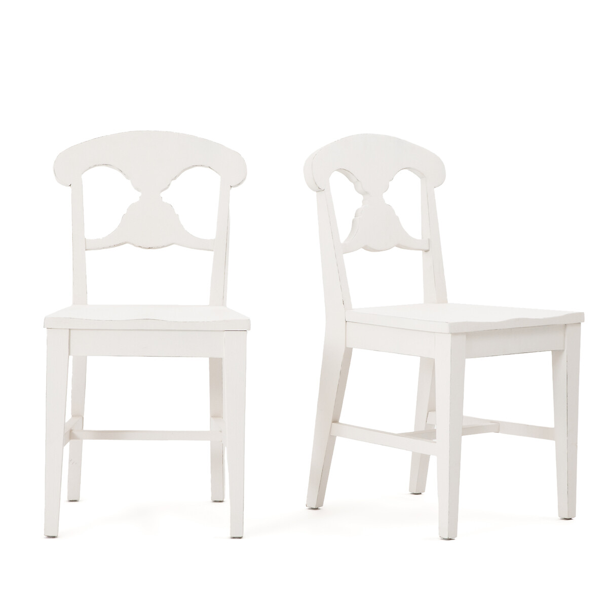 Set van 2 stoelen met verouderd effect, Swedish