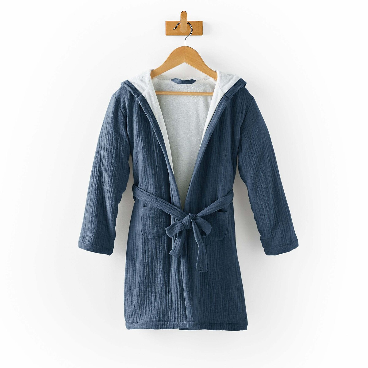 Peignoir Enfant Gaze De Coton Capuche Kumla La Redoute Interieurs La Redoute