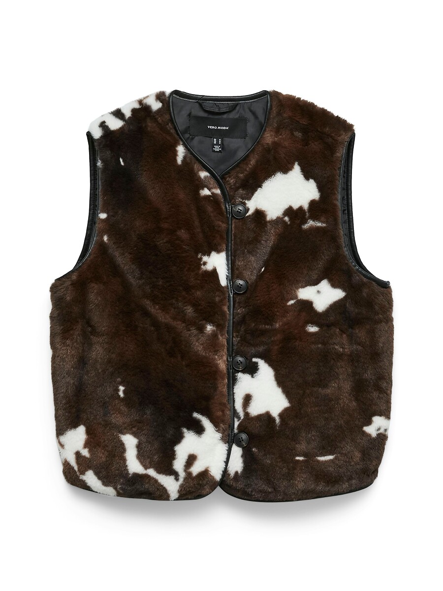 Gilet sans manches imprimé, VERO MODA