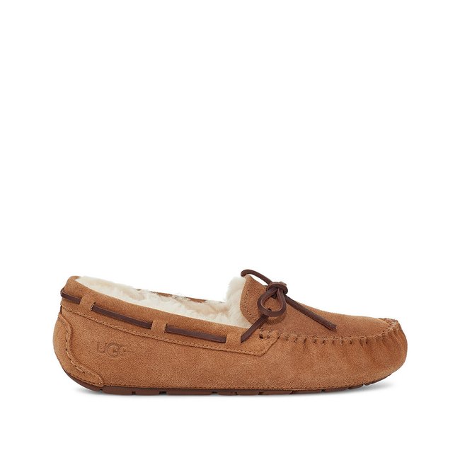 Dakota Leather Loafers, chestnut, UGG