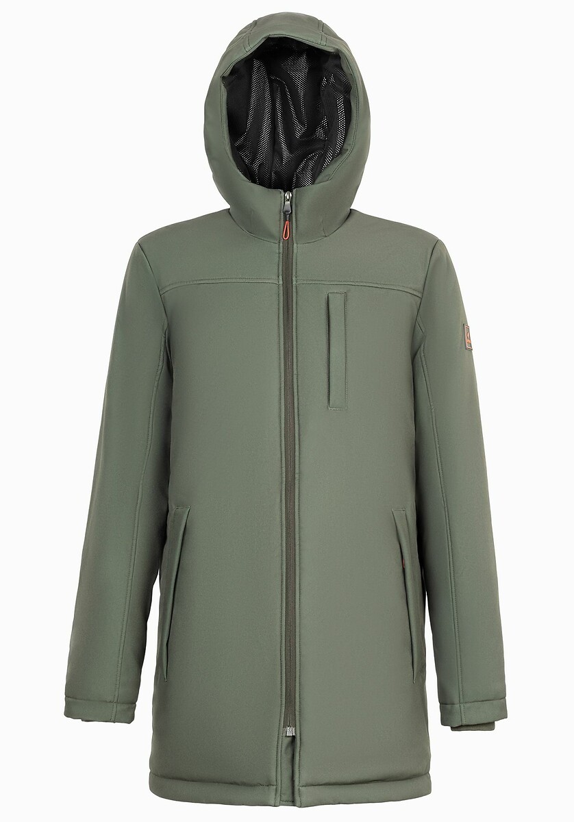 Parka met kap