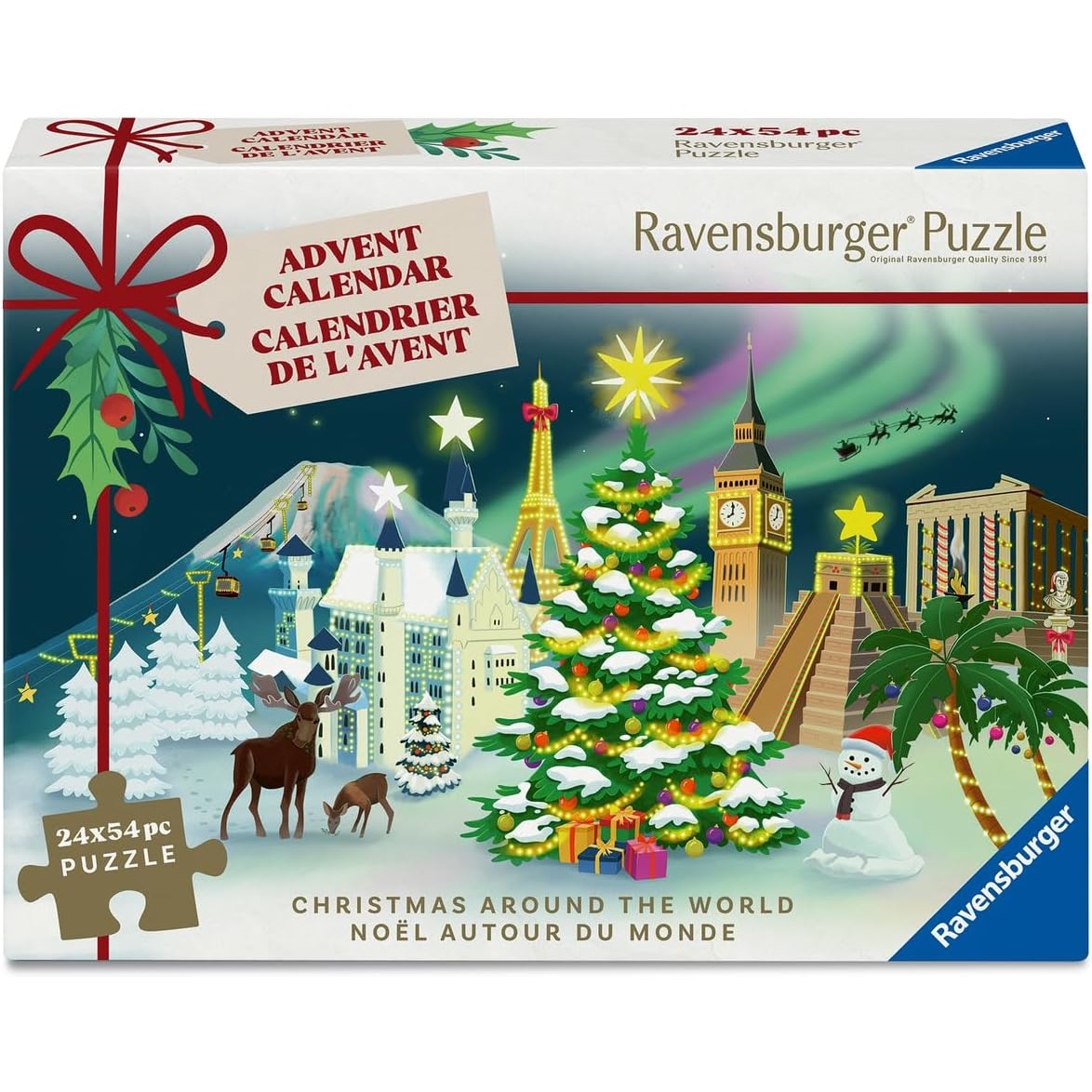 Calendrier de l'Avent Noël autour du monde, RAVENSBURGER