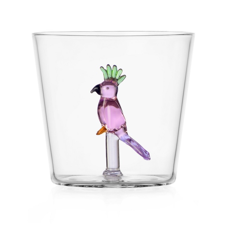 Verre à eau oiseau perroquet TALKING TREES, ICHENDORF