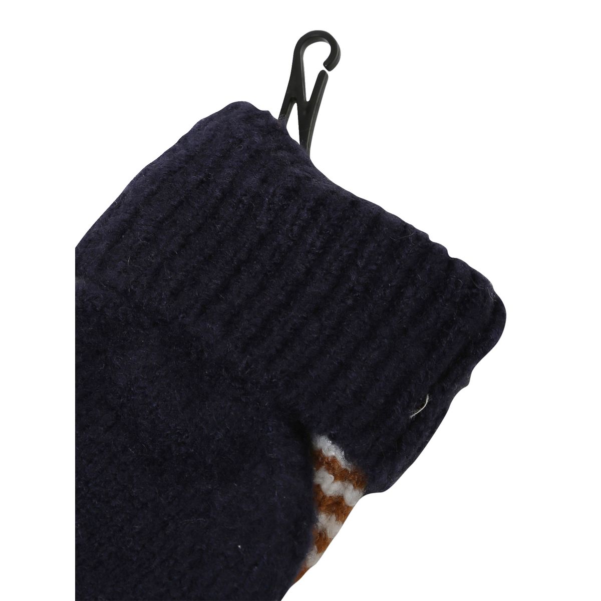 Ensemble garçon bonnet + snood + gants rayés - marine, Garçon