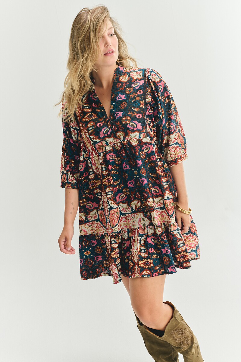 LuLaRoe Cassie - Jupe crayon à motif géométrique XL pour femme