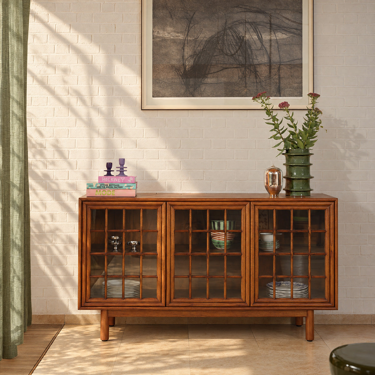 Buffet 3 portes en mindi ARMAND, BERAH GETAH