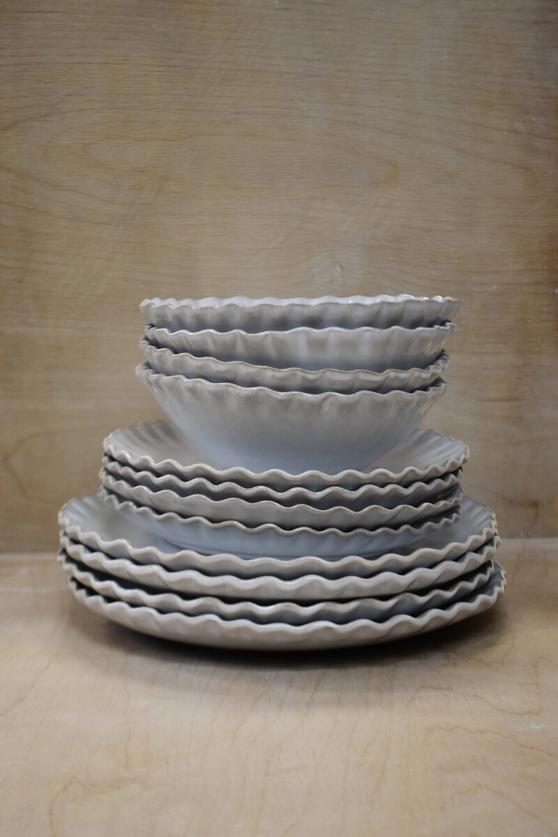 Conjunto de refeição 12 peças Complements TWIST Stone, NO, NOSSE CERAMIC