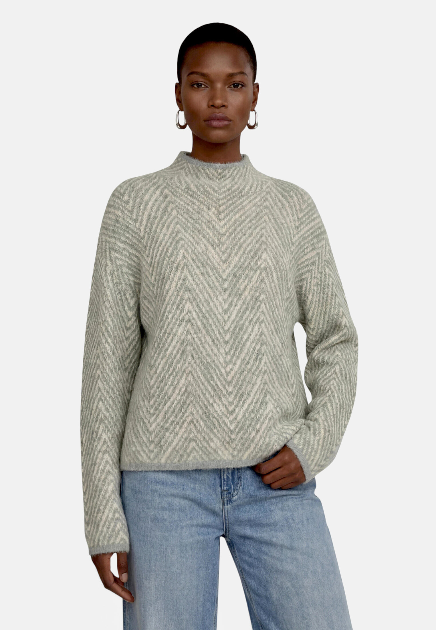 Pull-over en maille à motifs, ZERO