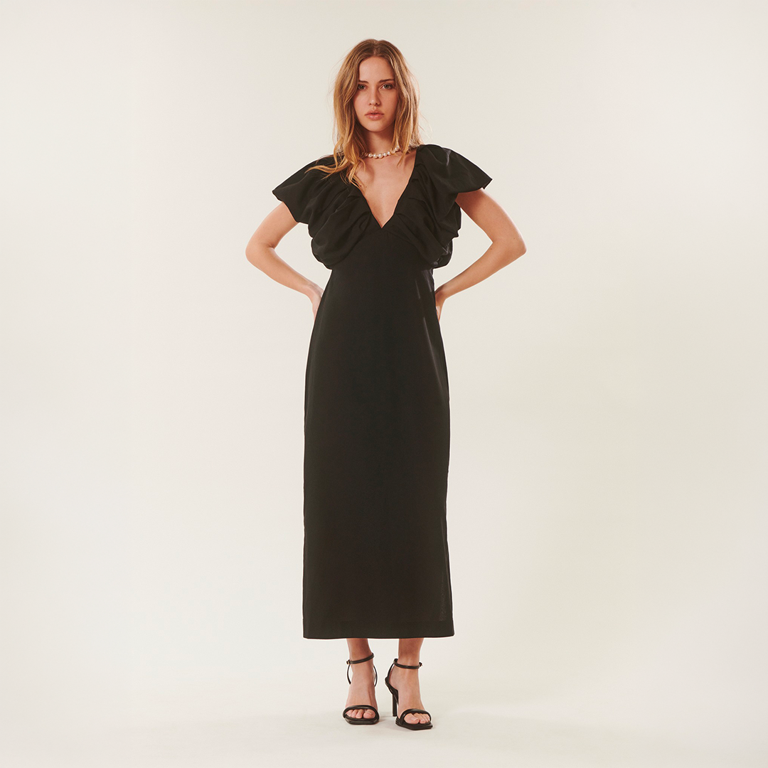 Robe midi lin DEANNA, BENOA
