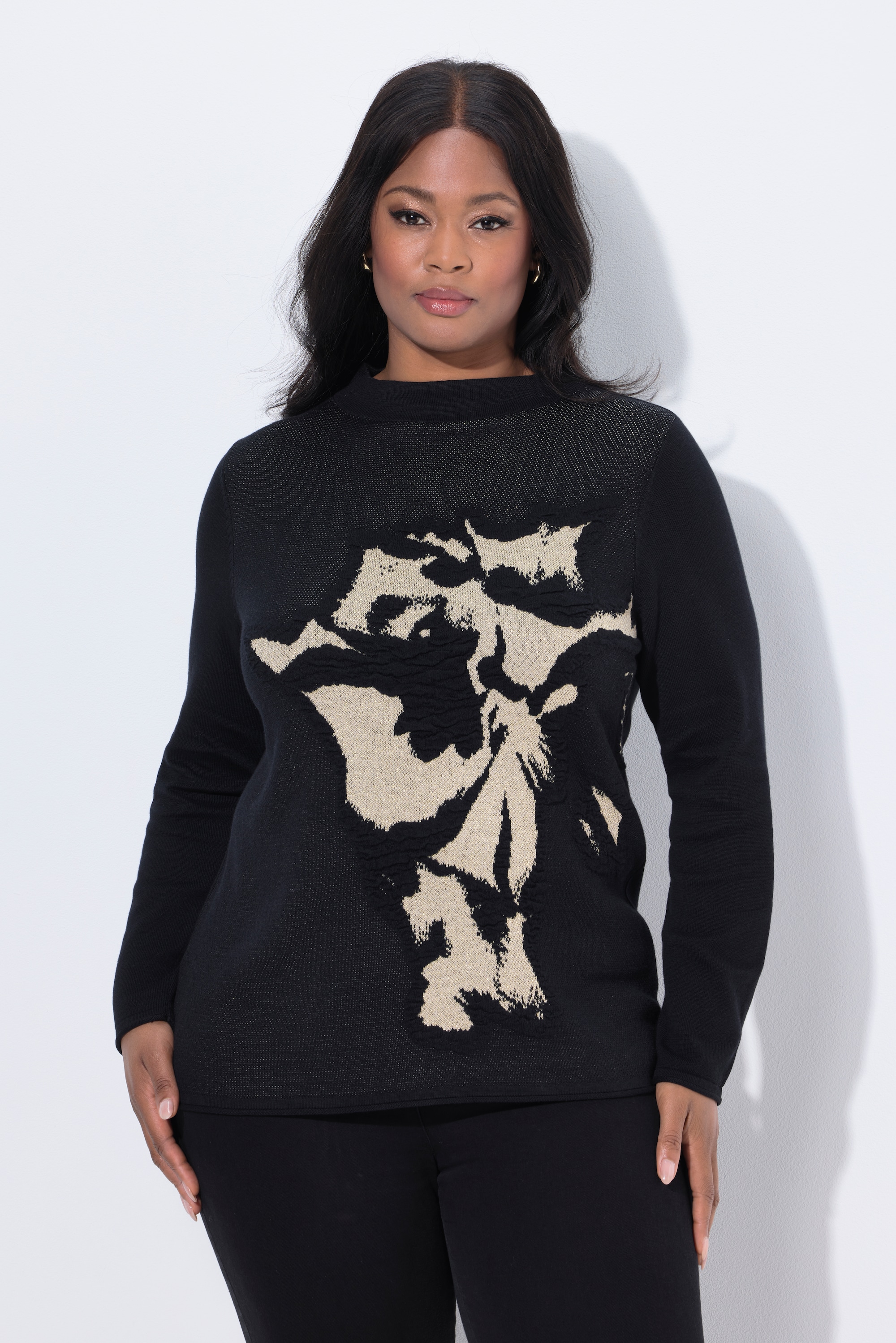 Pull à col montant et manches longues, ULLA POPKEN