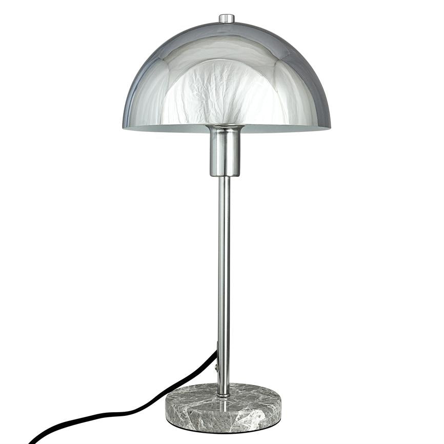 Lampe à poser Stockholm chrome, marbre, DYBERG LARSEN