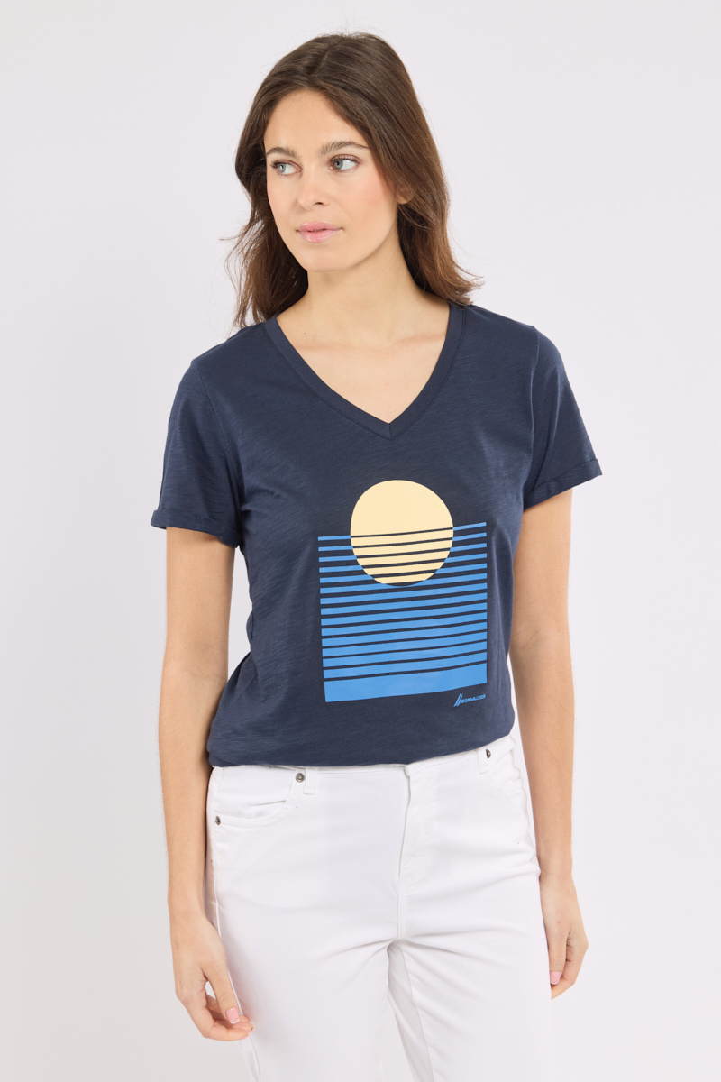 T-shirt CLORYS - coton léger, BERMUDES