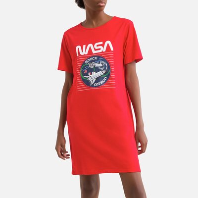 Printed Cotton Nightshirt NASA
