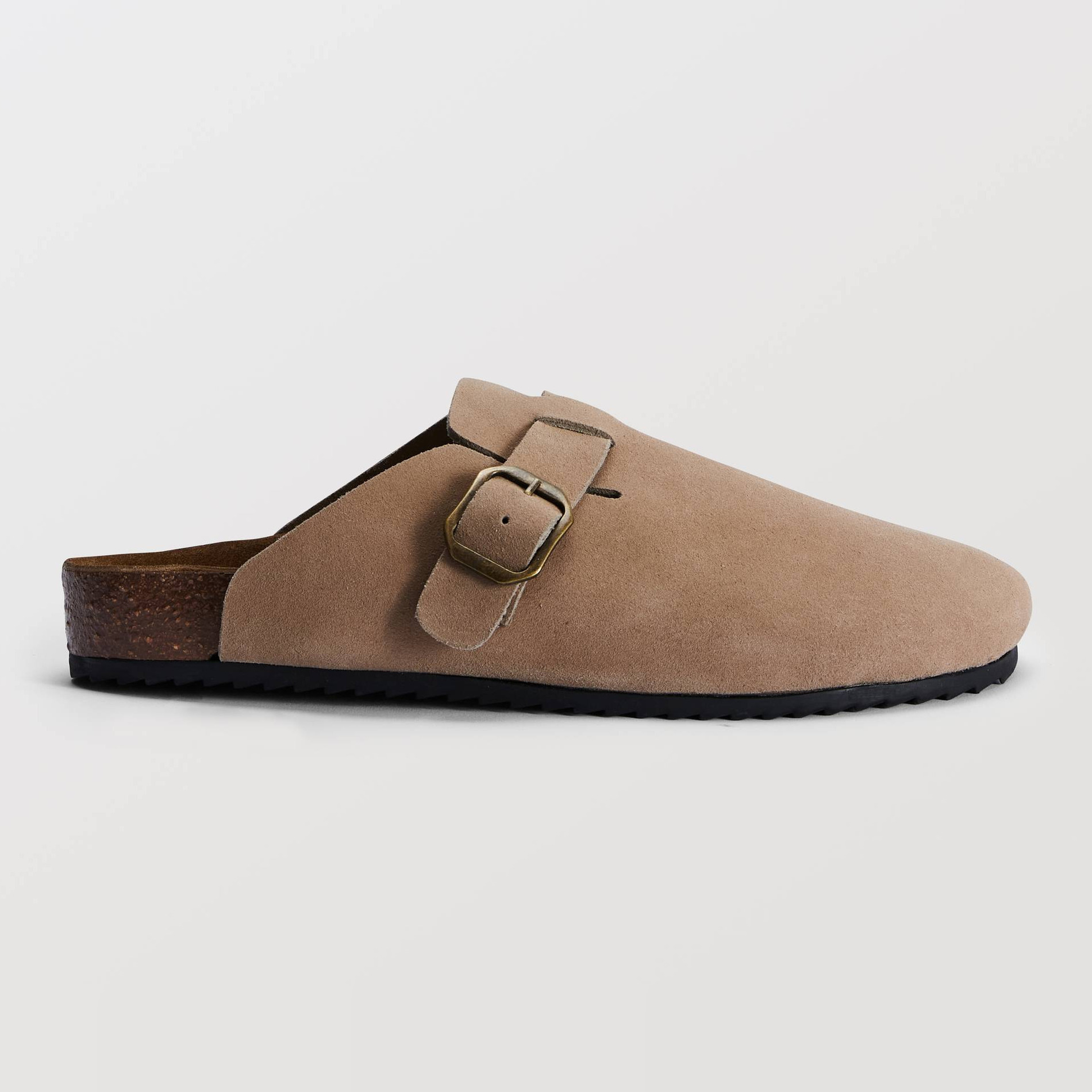 Sabots en cuir, MONOPRIX