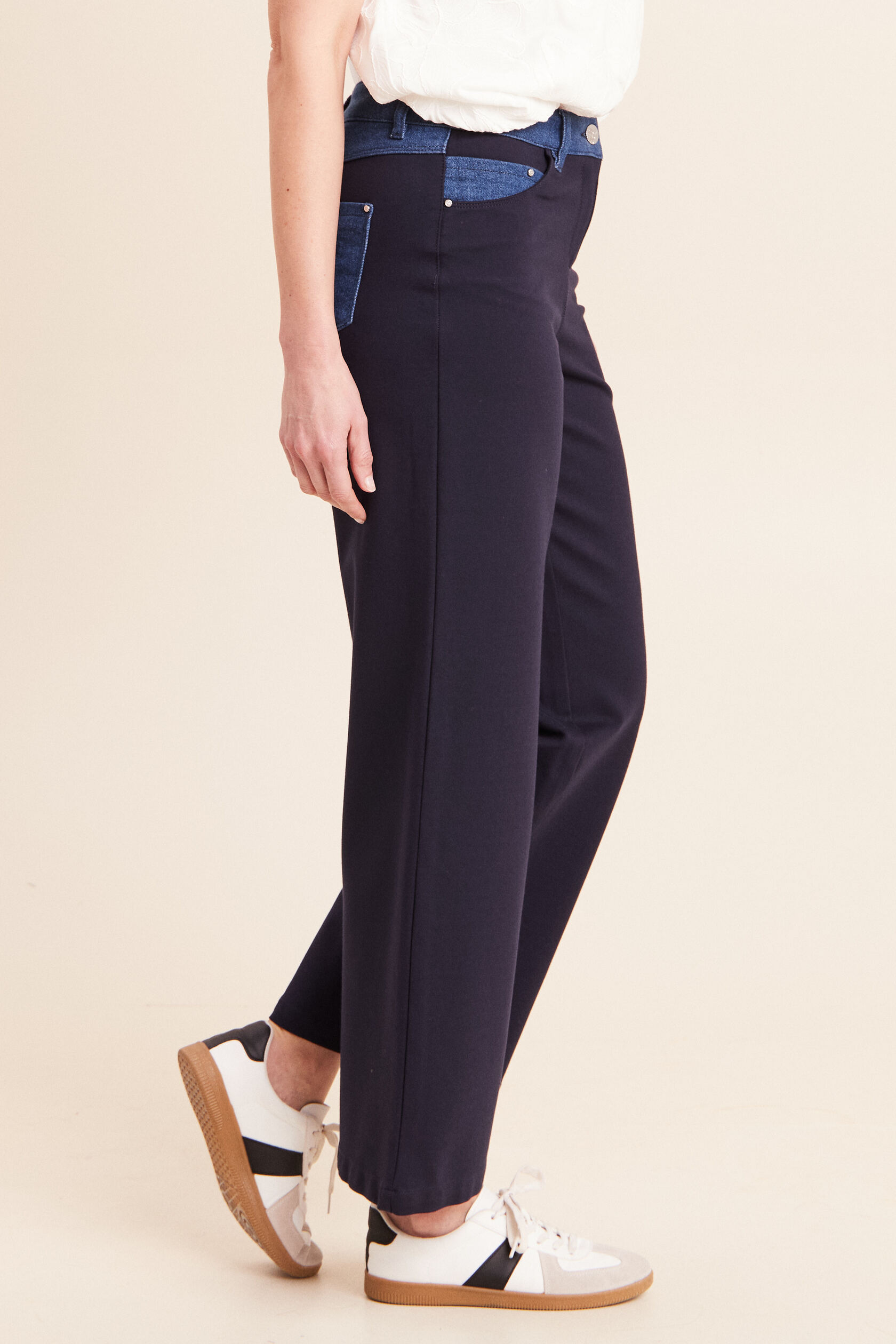 Pantalon large bi-matière, BREAL