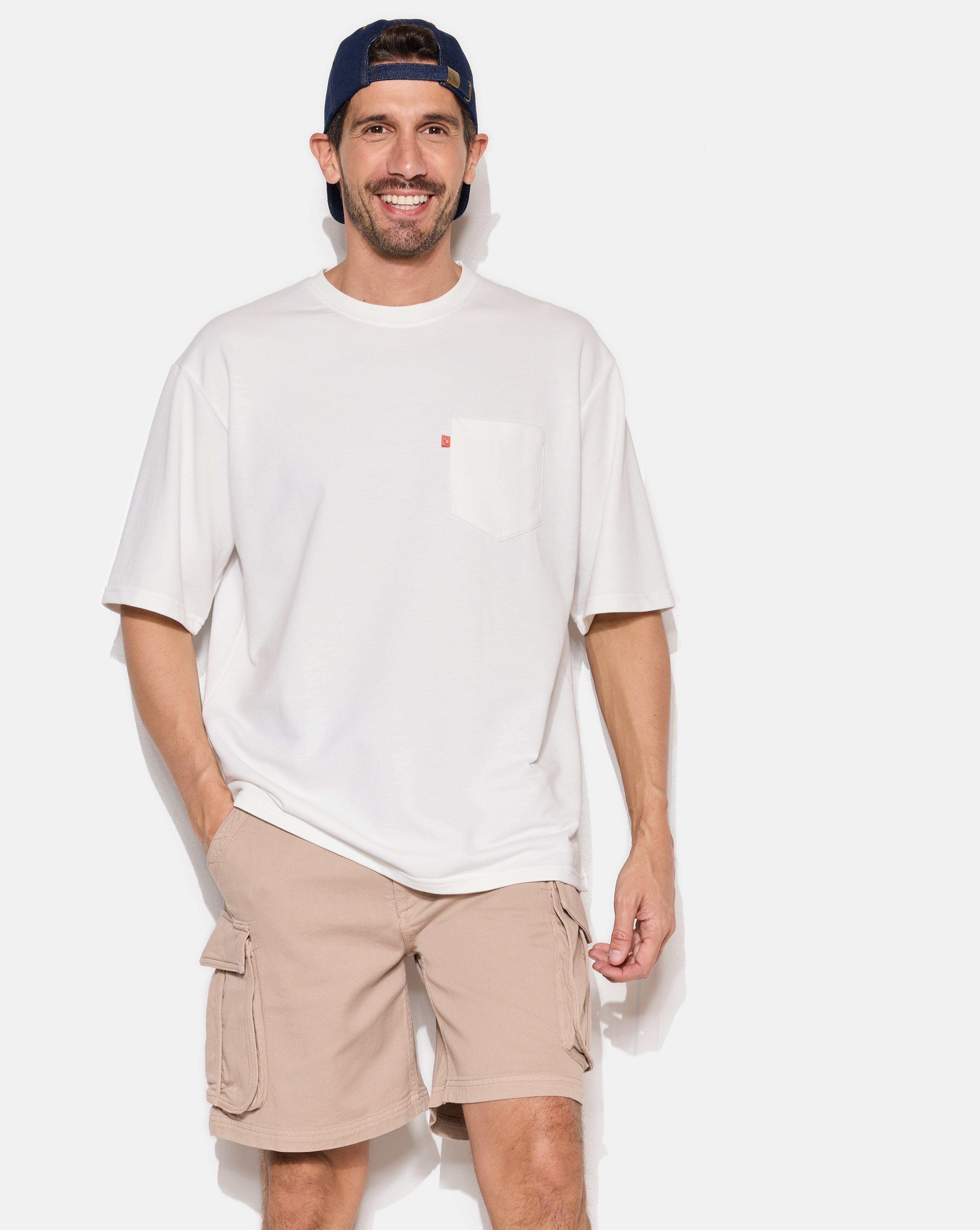 T-Shirt uni POCKET TEE, CHEVIGNON