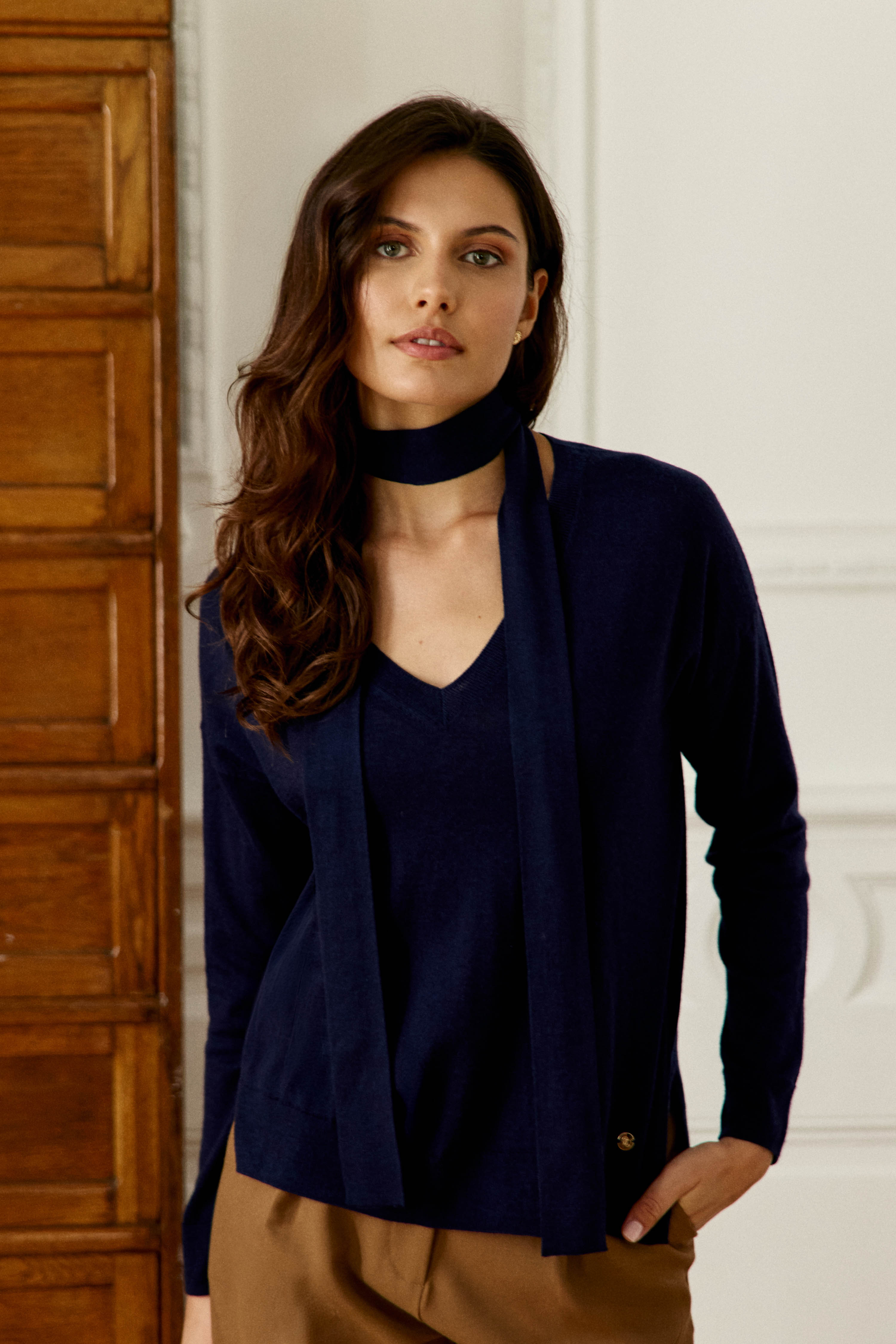 Pull col v uni MELYAF, LA PETITE ETOILE
