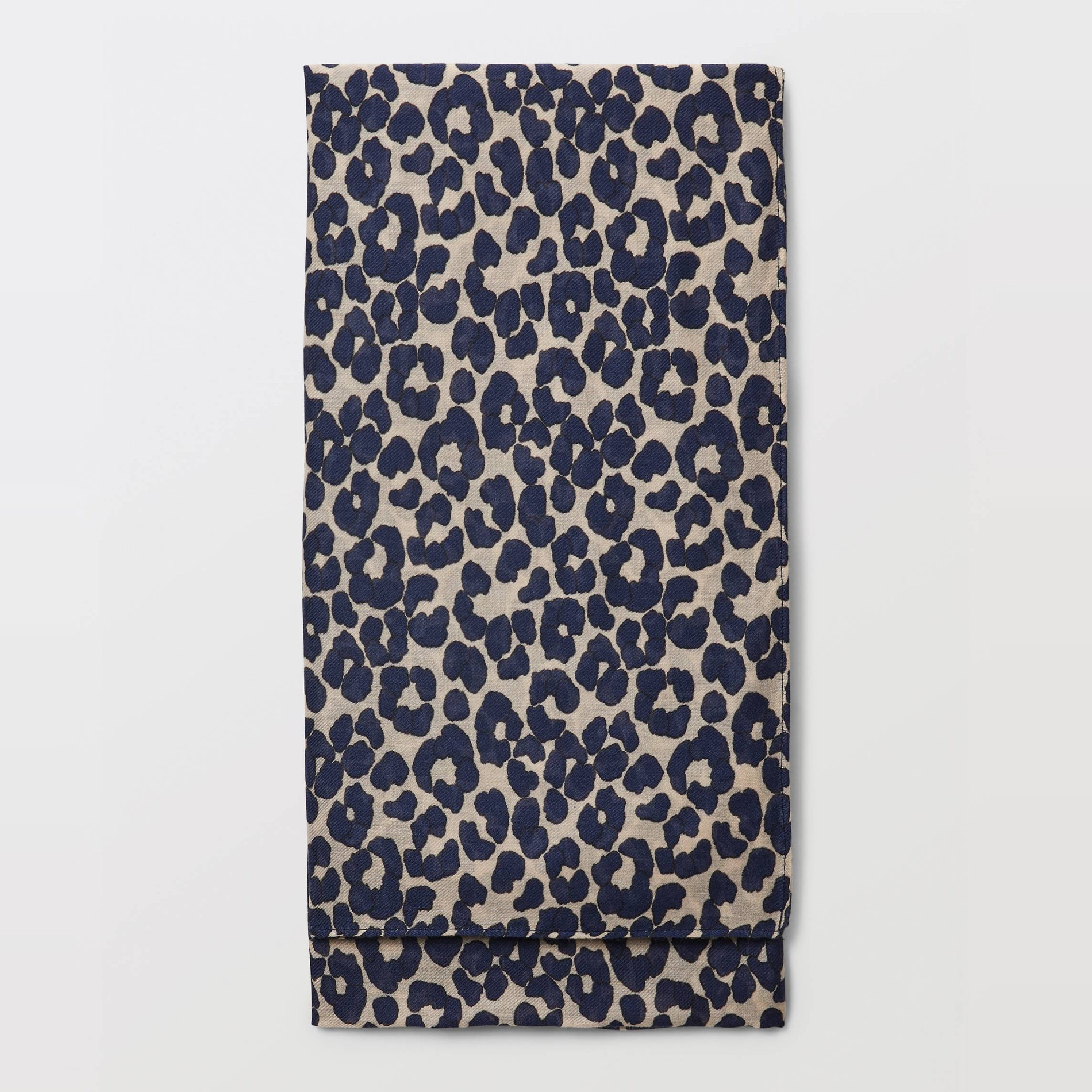 Echarpe imprimée animalier, matière recyclée, MONOPRIX