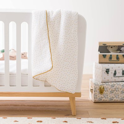 Nola Cotton Gauze Baby Blanket LA REDOUTE INTERIEURS