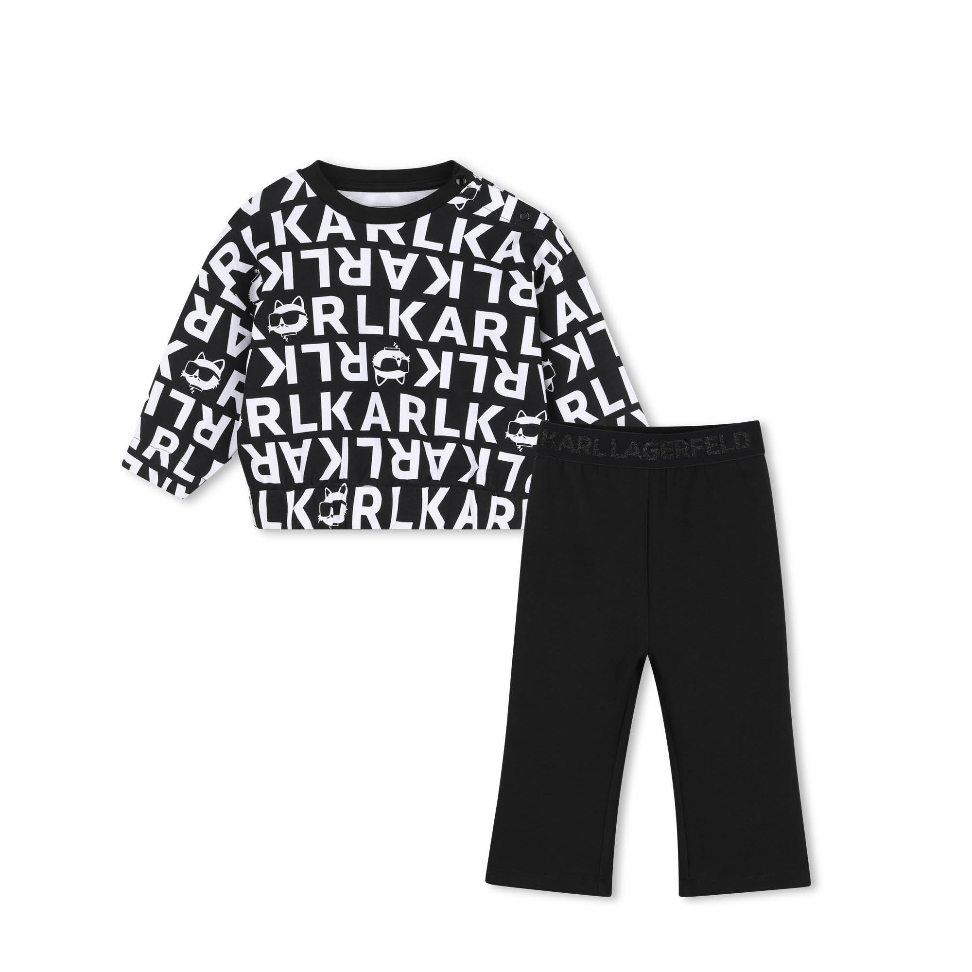 Ensemble sweat et pantalon, KARL LAGERFELD KIDS