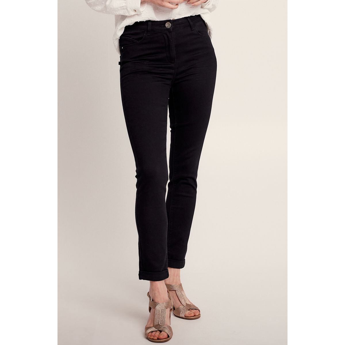 Pantalon breal noir La Redoute