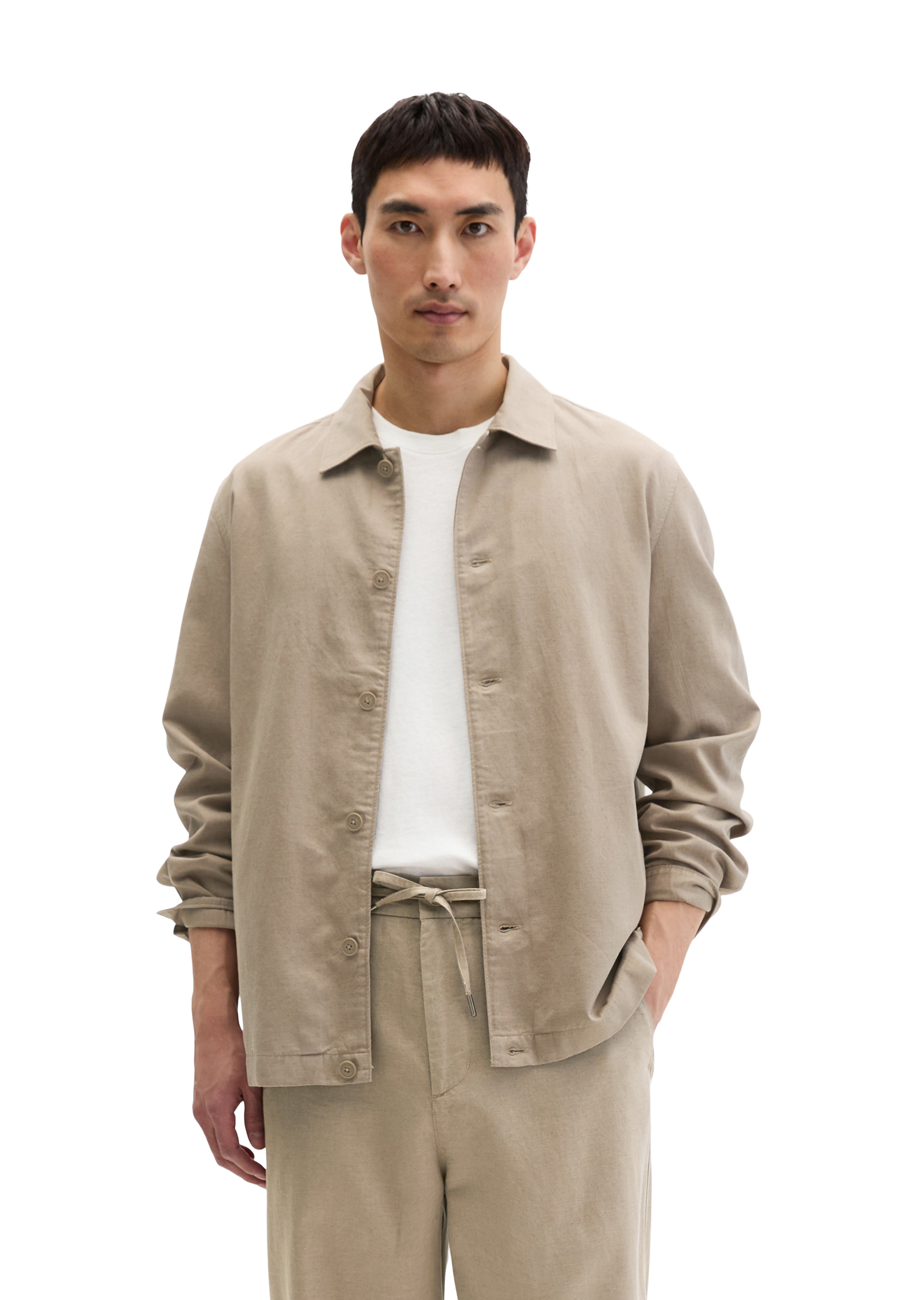 Survêtement en mélange de TENCEL™ Lyocell et de lin, MARC O'POLO