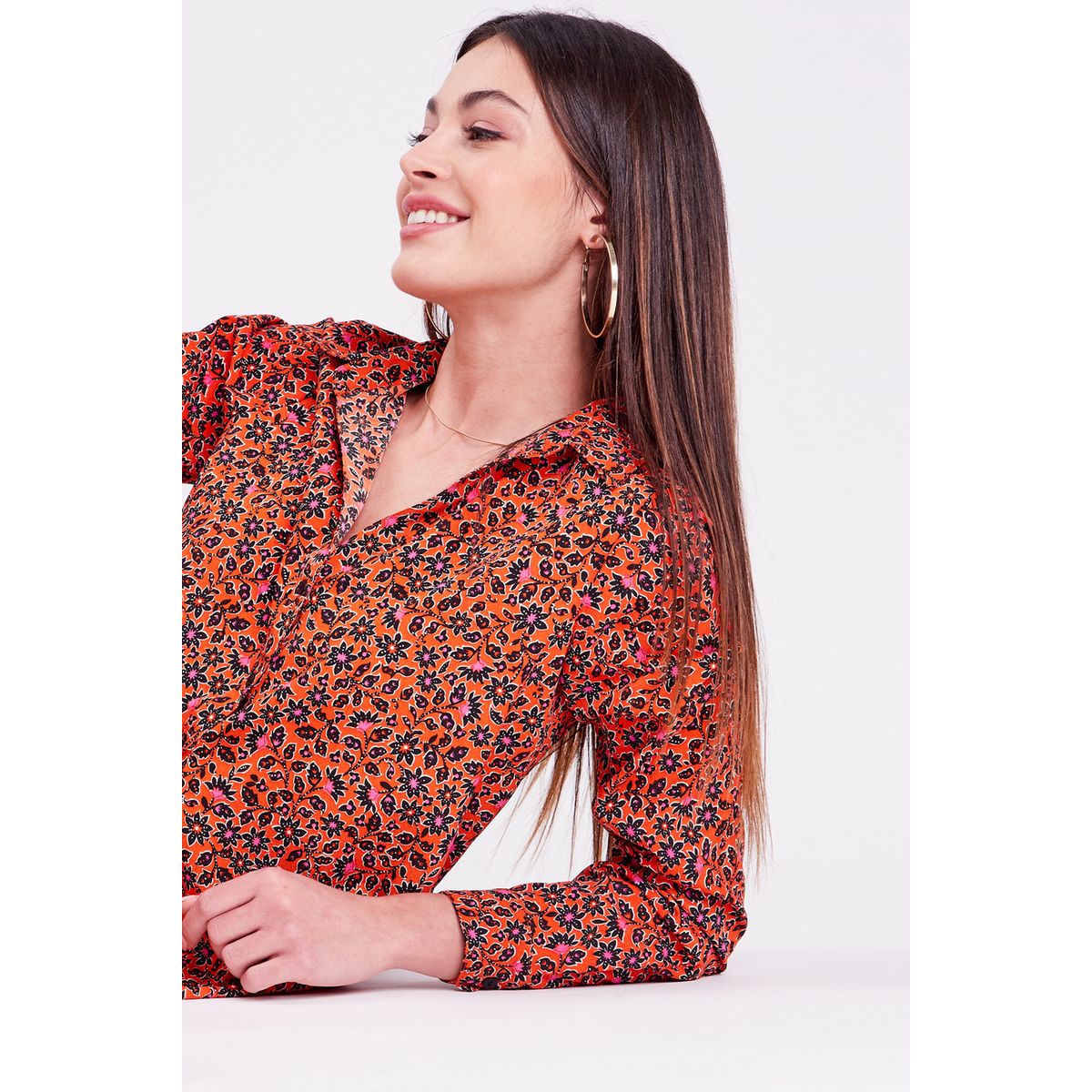 Chemise new arrivals prune femme